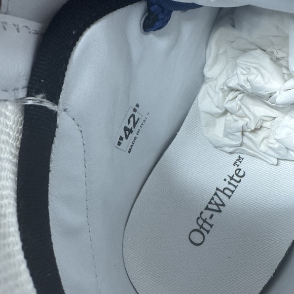 Off-White Men\'s 3.0 Off Court Sneakers White Navy Blue‎ 9 US / 42 EU $850 main image 6